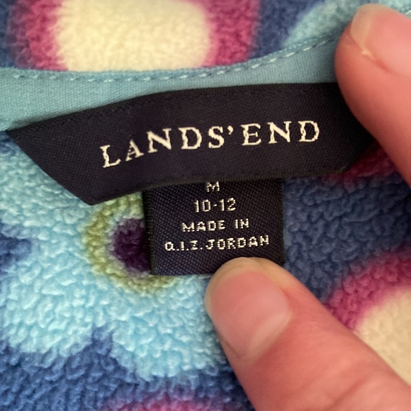 NWOT - Land’s End Fleece Zip Up Jacket - Picture 5 of 7